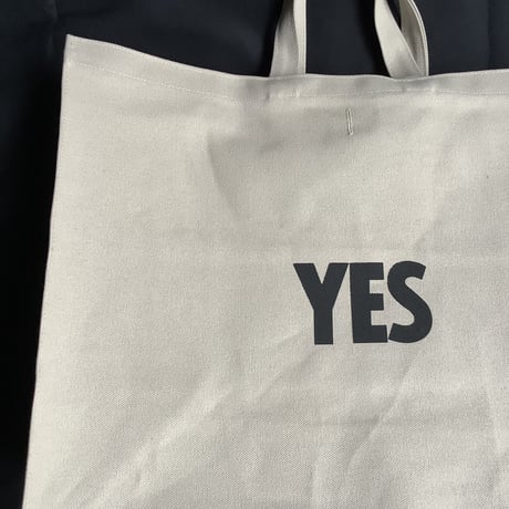 DRESSSEN MBSBXL10 MARKET  BAG  XLARGE “YES/NO THANKYOU※NOには➖線のあります。(サンドベージュカラー)