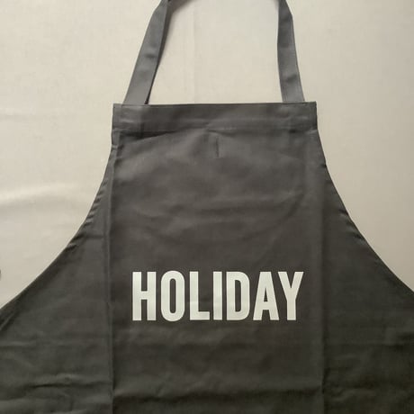 DRESSSEN WPABLK6 DAY USE W POCKET  APRON   “HOLIDAY”(BLACKCOLOR  )