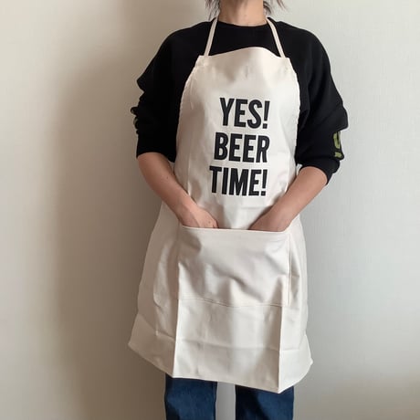 ADULT APRON #8  YES! BEER TIME!