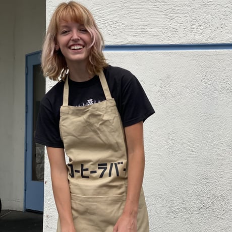 DRVL3  REVERSIBLE  APRON“コーヒーラバー/COFFEE LOVER”(リバーシブルエプロン)  LATTE COLOR