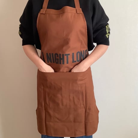 DRESSSEN  DRVBRN2 REVERSIBLE  APRON“HELLO BEER/ALL NIGHT LONG”(リバーシブルエプロン)