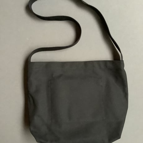 DRESSSEN NDB2 NEW DB SHOULDER BAG  “ AM COFFEE PM BEER”  BLACK COLOR