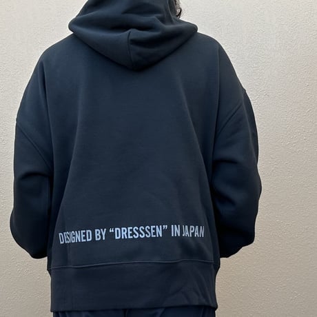 PK2 DRES“SPECIAL”SSEN   HOODED SWEAT  SHIRTS  YES (BLACK  COLOR) ※グレーロゴ