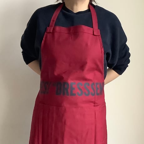 DRESSSEN  DRVBD2 REVERSIBLE  APRON“YES！GOOD JOB！/YES“ DRESSSEN ”リバーシブルエプロン)