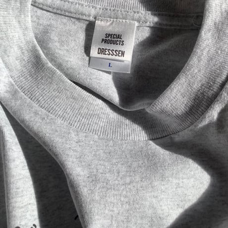 DSS4 DRES“SPECIAL”SSEN    ARCHIVE  T-SHIRTS (BLACK 色ロゴ) ⚪️GREY   COLOR