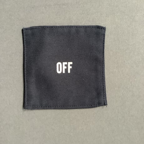 COAN2 REVERSIBLE COASTER “ON/OFF” (DARK NAVY COLOR)※５枚セットです。