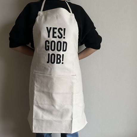 DRESSSEN ADULT APRON #21 "YES! GOOD JOB!