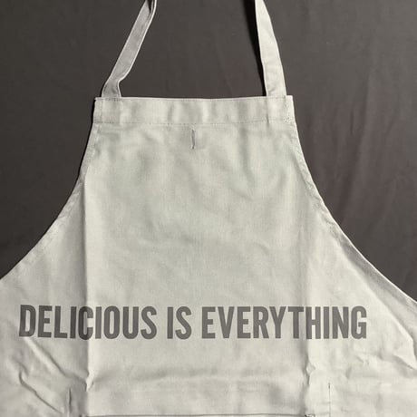 DRVG13  REVERSIBLE  APRON“DELICIOUS IS EVERYTHING/DELICIOUS +SMILE(リバーシブルエプロン)