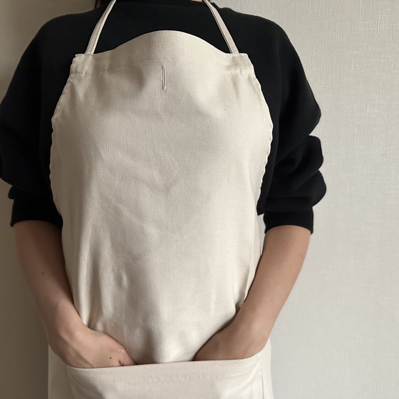 ADULT APRON #0 NON TITLE (無地) | DRESSSEN公式オンライ ADULT APRON #0 NON TITLE (無地) | DRESSSEN公式オンライ