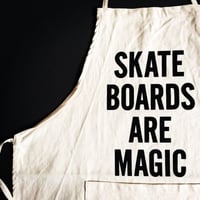 👦👧KIDS APRON "SKATE BOADS ARE MAGIC"(キッズエプロンです)
