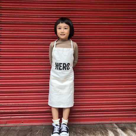👦👧DRESSSEN KD10 KIDS APRON  "WELCOME"(※キッズエプロンです)