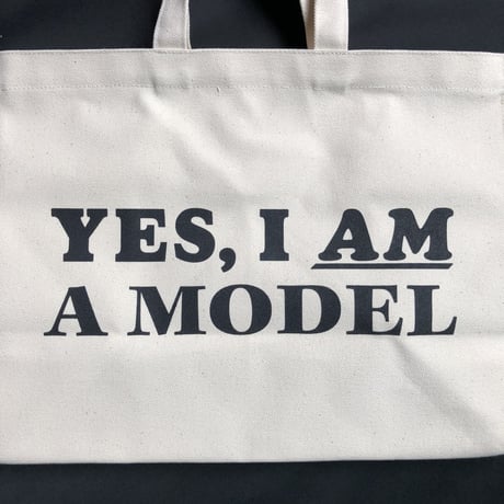 DRESSSEN  MARKET BAG (LARGE)  MBAL6  “YES I AM A MODEL”