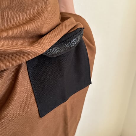 WPA2TSB W ポケットエプロン“2TONE COLOR”※BROWN COLOR