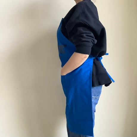 🔴ラスト1点！ADULT APRON DR(BLU)5  ”GO DODGERS BLUE “APRON 🔵CALIFORNIA  BLUE  COLOR