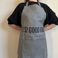 REVERSIBLE  APRON“YES！GOODJOB！/ DRESSSEN ”