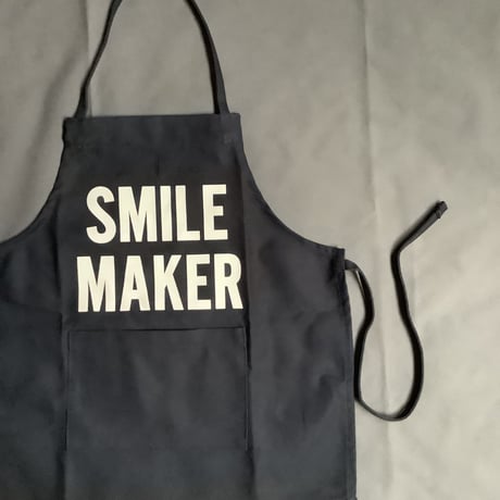 👶DRESSSEN BKDN3 BABY KIDS APRON ”SMILE MAKER“(ベイビーキッズエプロンです。)  ※ダークネイビー