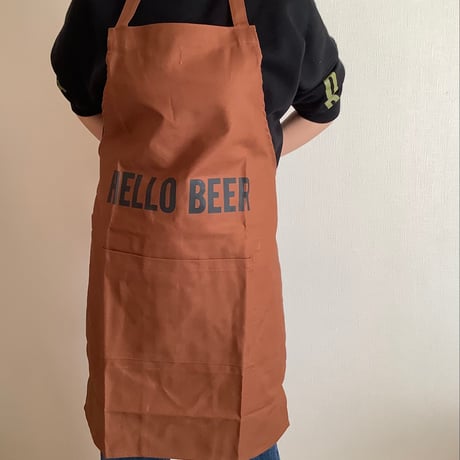 DRESSSEN  DRVBRN2 REVERSIBLE  APRON“HELLO BEER/ALL NIGHT LONG”(リバーシブルエプロン)