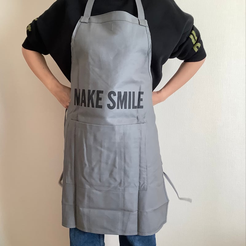 DRESSSEN DRVG11 REVERSIBLE APRON“MAKE BEAUTIF DRESSSEN DRVG11 REVERSIBLE APRON“MAKE BEAUTIF