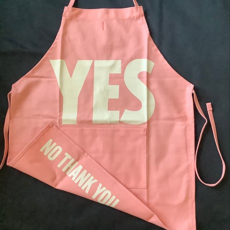 👦🧒DRESSSEN KDP1 KIDS APRON  "YES“(※キッズエプロンです) PINK  COLOR