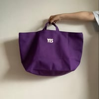 DRESSSEN  B2B6  BIG 2WAY BAG ”YES“   PURPLE COLOR