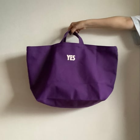 DRESSSEN  B2B6  BIG 2WAY BAG ”YES“   PURPLE COLOR