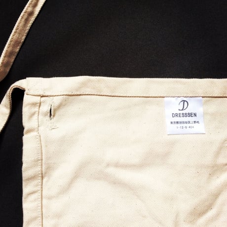 DRESSSEN LW18 lLOWER WALL APRON  HUSTLIN(腰巻きエプロンです)