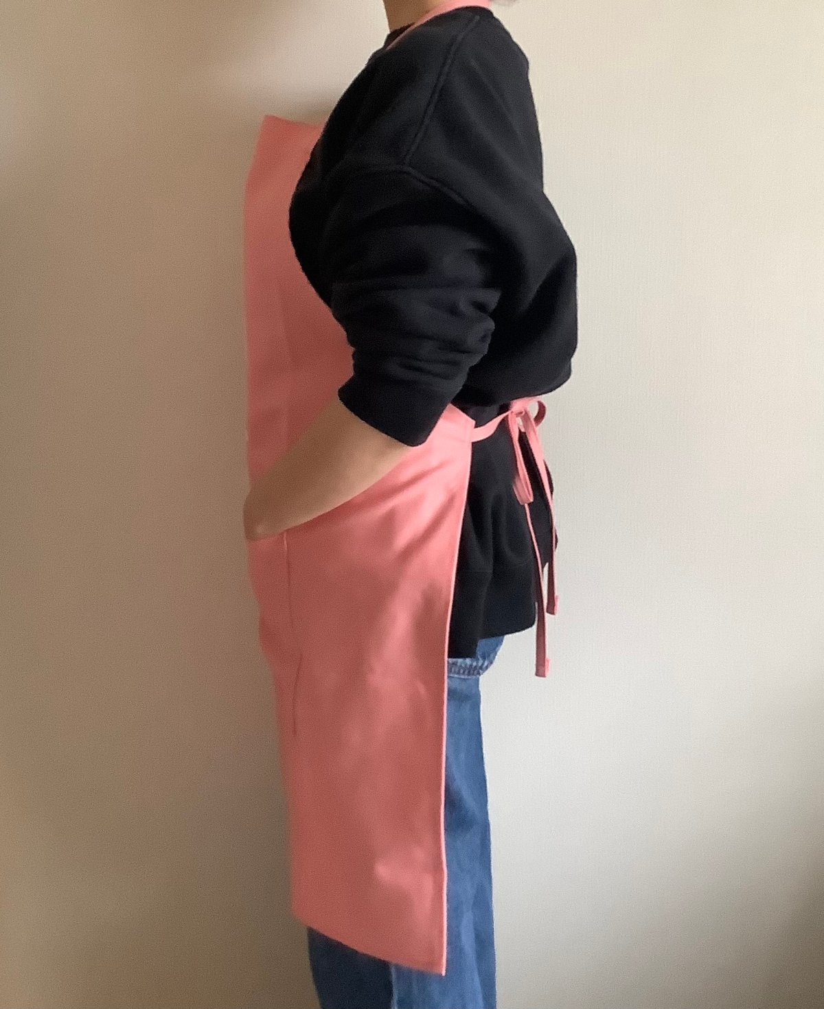 ✴️[新発売]DR(PK)2 ”YES！GOOD JOB！“ APRON (生成りロゴ)P