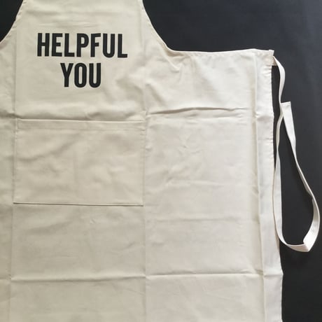 PR11  THE PROFESSIONAL APRON“ HELPFUL YOU “ ※首の紐をお好きな位置で結んで固定できます。