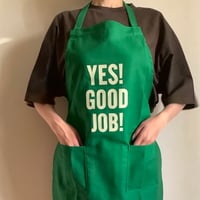 🌸新発売　WPG2  DAY USE W POCKET  APRON   “YES！GOOD JOB！BOTTLE GREEN COLOR