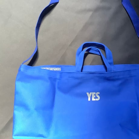 DRESSSEN  B2B2  BIG 2WAY BAG ”YES“ BLUE COLOR