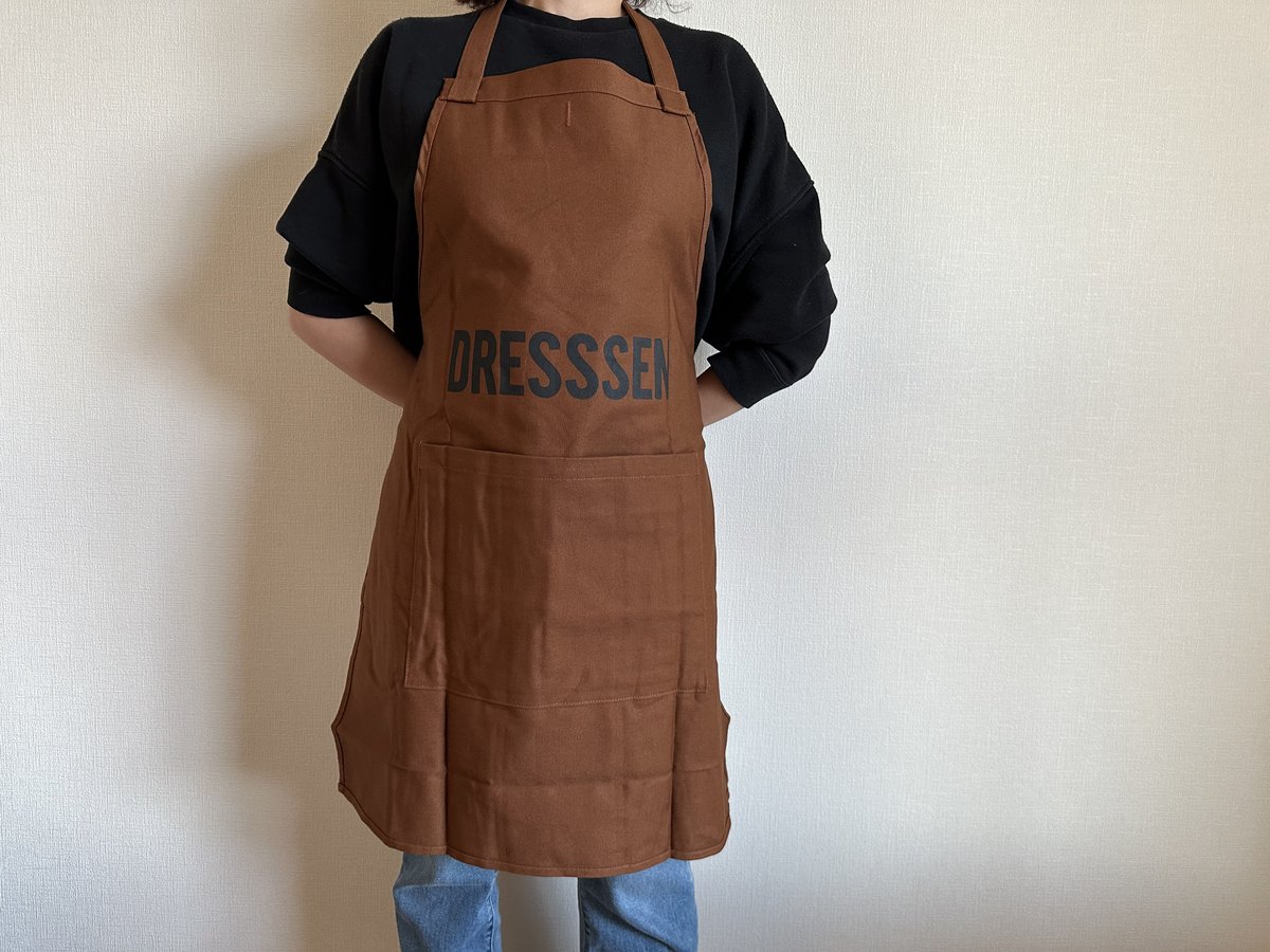 DRESSSEN DRVBRN7 REVERSIBLE APRON“YES!GOOD J DRESSSEN DRVBRN7 REVERSIBLE APRON“YES!GOOD J