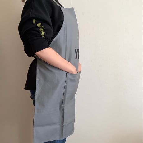 DRVG1 REVERSIBLE  APRON“YES /NO THANKYOU(リバーシブルエプロン)