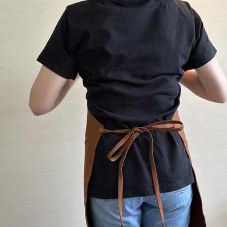 DRESSSEN  DRVBRN16 REVERSIBLE  APRON  “ブラボー/ BRAVO“  (リバーシブルエプロン) BROWN  COLOR