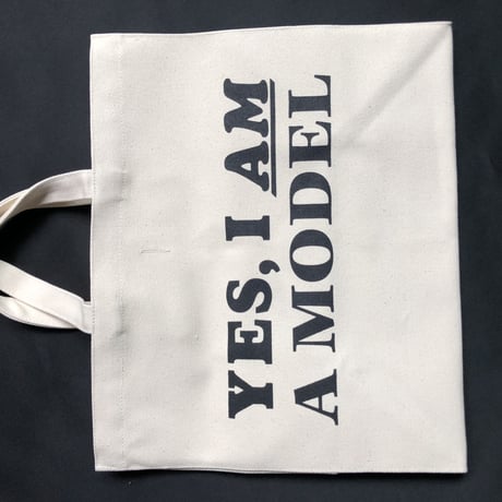 DRESSSEN  MARKET BAG (LARGE)  MBAL6  “YES I AM A MODEL”
