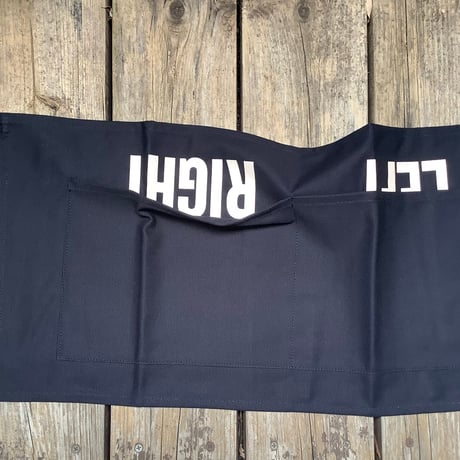NEW LOVER WALL  APRON “LEFT / RIGHT   (BROWN、DARK  NAVY)