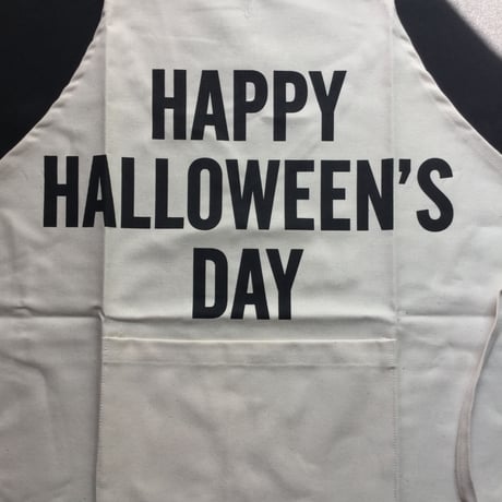 👦👧🎃[ハロウィン限定発売] KIDS(キッズ)APRON  "HAPPY HALLOWEEN‘S DAY (※キッズエプロンです。)