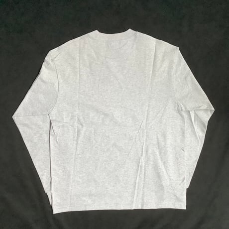 DL3    “LONG SLEEVE TーSHIRTS” YES”  GREY  COLOR  ※ブラックロゴ