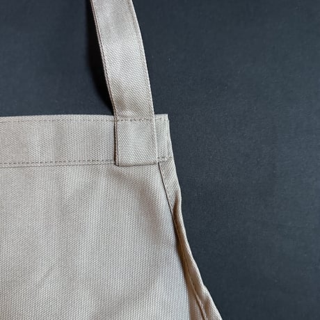 WPSB2  DAY USE W POCKET  APRON   “YES！GOOD JOB！SMOKY BEIGE COLOR