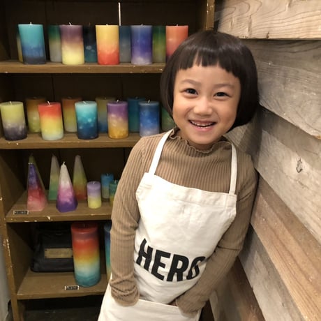 👦👧DRESSSEN KD10 KIDS APRON  "WELCOME"(※キッズエプロンです)