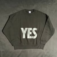 DSW2   DRES“SPECIAL”SSEN  SWEAT  SHIRTS  “YES”  (BLACK  COLOR )