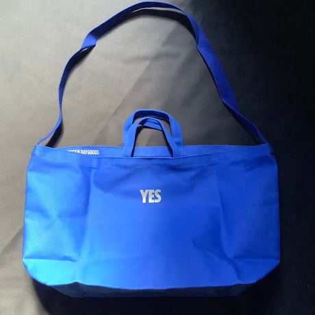 DRESSSEN  B2B2  BIG 2WAY BAG ”YES“ BLUE COLOR