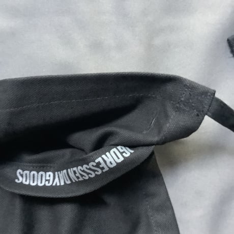 DRESSSEN  LWB2 LOWER WALL APRON  "NIGHT SURFER"(腰巻きエプロンです)BLACK COLOR