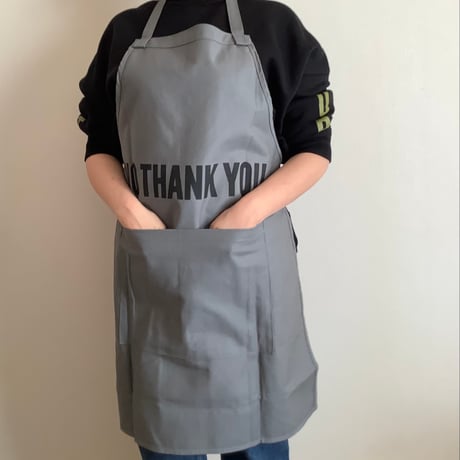 DRVG1 REVERSIBLE  APRON“YES /NO THANKYOU(リバーシブルエプロン)