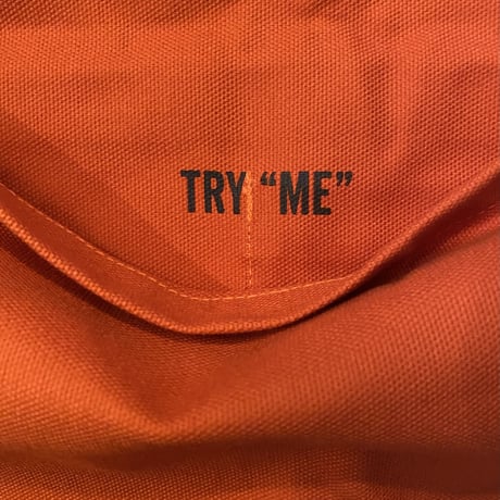 DRVNO7  REVERSIBLE  APRON“ウェルカム/Welcome  NEW ORANGECOLOR
