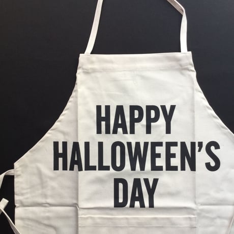 👦👧🎃[ハロウィン限定発売] KIDS(キッズ)APRON  "HAPPY HALLOWEEN‘S DAY (※キッズエプロンです。)