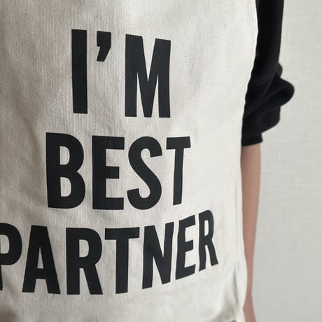 ADULT APRON #3 " I'M BEST PARTNER"