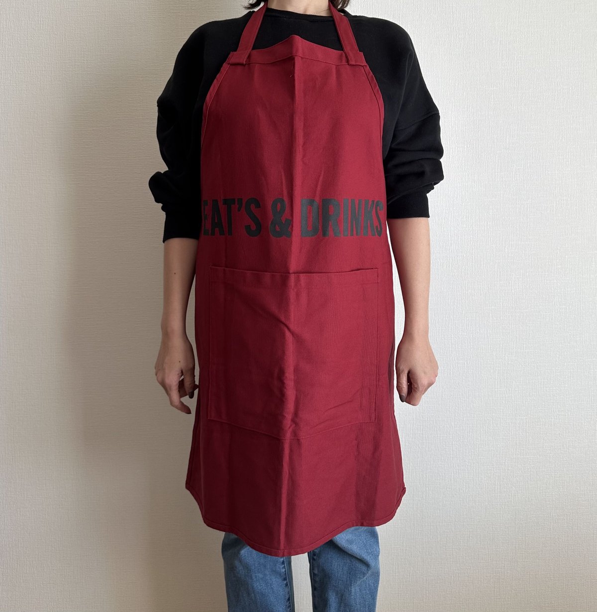 DRESSSEN DRVBD5 REVERSIBLE APRON“HOLIDAY/EATS DRESSSEN DRVBD5 REVERSIBLE APRON“HOLIDAY/EATS