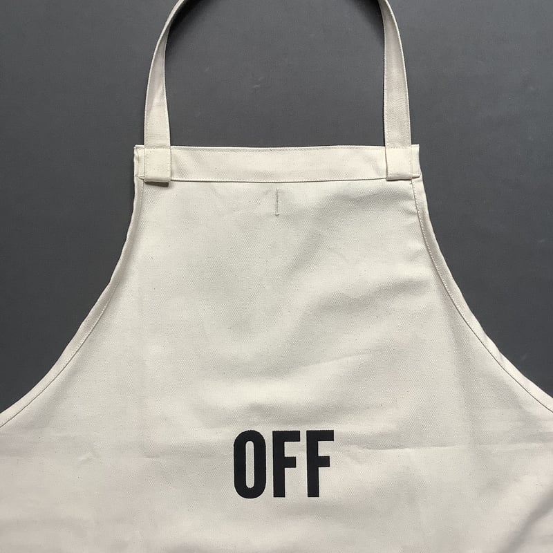 DRV10 REVERSIBLE APRON“ON/OFF(リバーシブルエプロン)※NAT