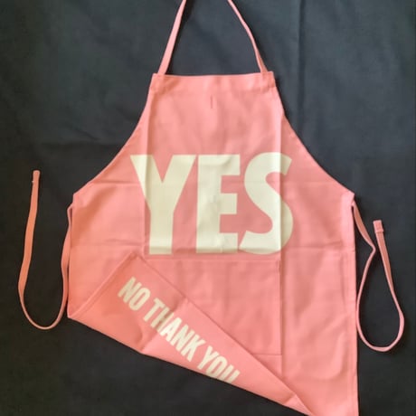 👦🧒DRESSSEN KDP1 KIDS APRON  "YES“(※キッズエプロンです) PINK  COLOR