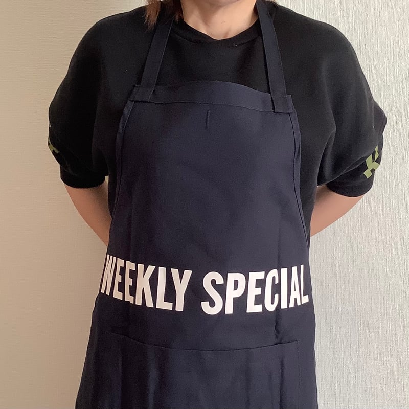 DRESSSEN DRVNY13 REVERSIBLE APRON“DAILY SPEC DRESSSEN DRVNY13 REVERSIBLE APRON“DAILY SPEC